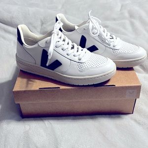 Worn Once - Veja V 10 Extra white. Size 7